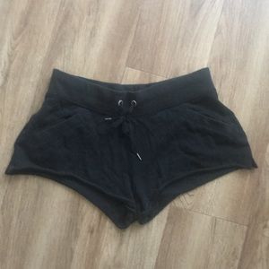 Victoria secret mini black shorts small